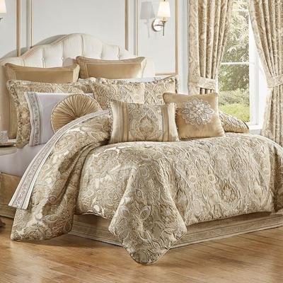 Albany Comforter Set Champagne, King, Champagne