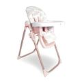 My Babiie MBHC8 Premium Highchair – Adjustable, 3 Recline Positions, 6 Height Settings, Removable Tray, Padded Seat, Foldable, for Toddler, from 6 Months to 3 Years (15kg) – Billie Faiers Rose Gold