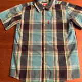 Levi's Shirts & Tops | Boys Blue Plaid Oxford Shirt. | Color: Blue | Size: Mb