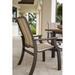 Telescope Casual St. Catherine Patio Dining Armchair Plastic/Resin/Sling | 38 H x 25.5 W x 29.75 D in | Wayfair HH7J27201