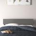 Viv + Rae™ Farrah Solid Wood Panel Headboard Wood in Gray | 32 H x 50.63 W x 1.63 D in | Wayfair 22D1282FEBE4438587521F01E96A33BE