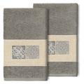 Winston Porter Mataro 2 Piece Turkish Cotton Hand Towel Set Terry Cloth/Turkish Cotton in Gray | Wayfair 8AC28082D15C4B6A9C6484FE8E204584