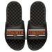 Youth ISlide Black Miami Hurricanes Football Bar Logo Slide Sandals