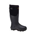 Dryshod Haymaker Gusset Hard-Working Farm Boot - Men's Black/Orange 16 HAYG-MH-BK-016