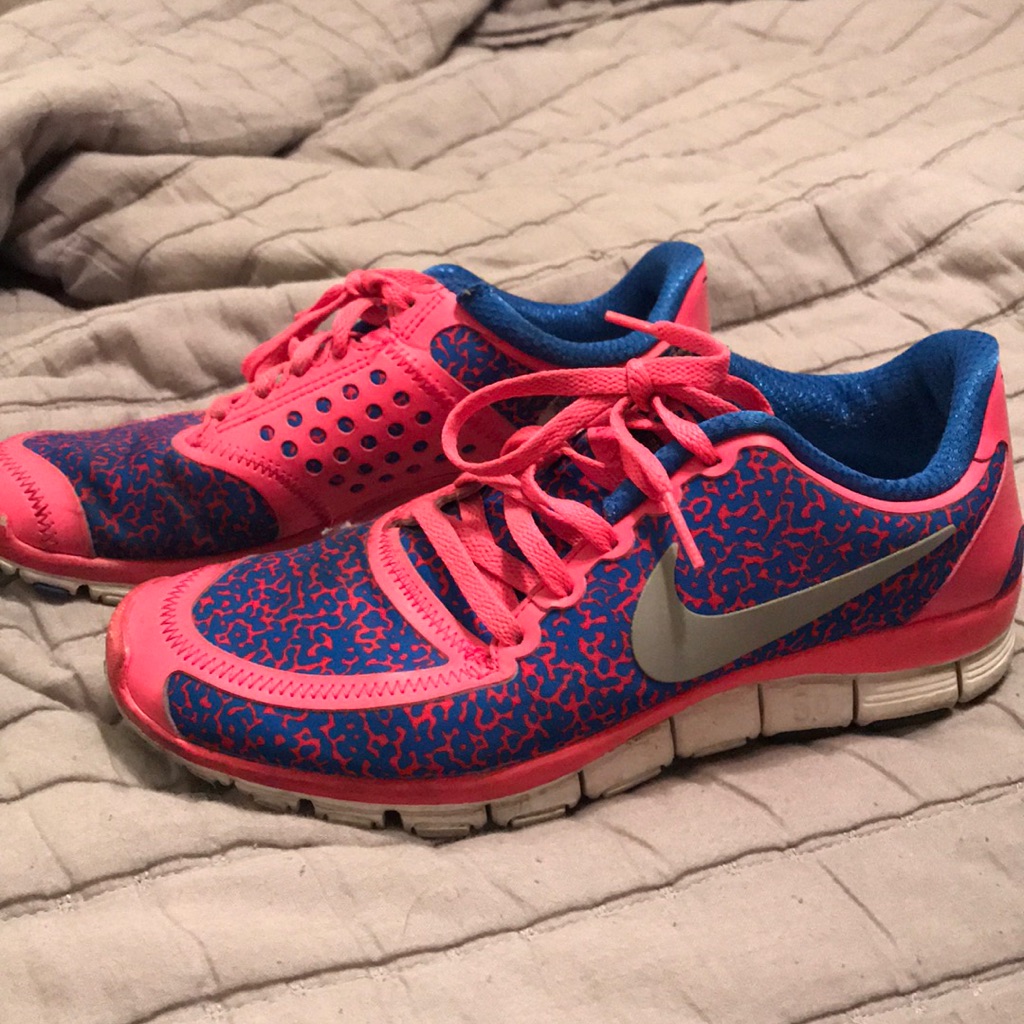 Nike Shoes | 5/$25 Sale / Nike | Tennis Shoes | Color: Blue/Pink | Size: 7.5