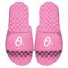 Women's ISlide Pink Baltimore Orioles Primary Logo Slide Sandals
