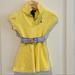 Ralph Lauren Dresses | Belted Dress | Color: Blue/Yellow | Size: 18mb