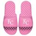 Women's ISlide Pink Kansas City Royals Primary Logo Slide Sandals
