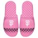 Women's ISlide Pink San Francisco Giants Primary Logo Slide Sandals