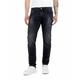 Replay Herren Jeans Anbass Slim-Fit mit Power Stretch, Grau (Dark Grey 097), W28 x L30