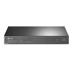 TP-Link TL-SG1210P 10-Port Gigabit Desktop Switch with 8 Port PoE+ Ethernet Switch ( 30W/PoE port & 63W for all PoE ports, No Configuration Required)