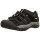 Keen Unisex Kinder Newport H2 Sandale, Schwarz (Black/Keen Yellow), 32/33 EU Einheitsgröße