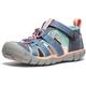 KEEN, Unisex Kinder Seacamp 2 CNX Sandalen , Flint Stone Ocean Wave , 25/26 EU