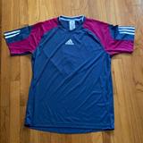 Adidas Shirts & Tops | Adidas Tee-Shirt | Color: Blue/Purple | Size: Mb