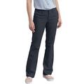 Dickies Damen Flat Front Stretch Twill Pant Slim Fit Bootcut Khakis, Dunkles Marineblau, 34