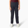 Dickies Boys' Flex Slim Fit Pants, 4-20 - Dark Navy Size 4 (KP701)