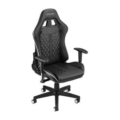 Spieltek 100 Series Gaming Chair (Black & White) GC-100L-BW