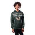 NBA Herren Fleece Hoodie Pullover Sweatshirt Poly Midtown, Herren, Midtown Hoodie,GHM1461F-MB-Medium, grün, Medium