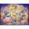 Oriental Pleasure Garden anagoria 1925 Paul Klee - Film Movie Poster - Best Print Art Reproduction Quality Wall Decoration Gift - A0 Poster (40/33 inch) - (119/84 cm) - Glossy Thick Photo Paper