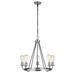 Craftmade Randolph 25 Inch 5 Light Chandelier - 50325-FBBNK