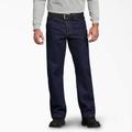 Dickies Men's Regular Fit Jeans - Rinsed Indigo Blue Size 44 30 (9393)