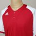 Adidas Shirts | Adidas Red And White Baseball Jersey Climacool | Color: Red/White | Size: M