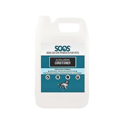 Soos Pets Ultra Creme Dog & Cat Conditioner, 135-oz bottle