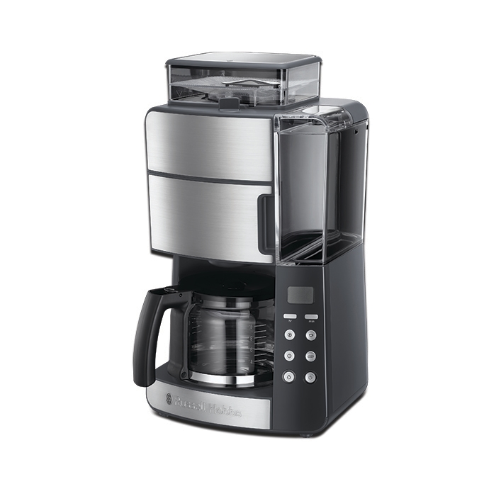 Russell Hobbs Grind & Brew Digitale Glas-Kaffeemaschine mit integriertem Mahlwerk Image