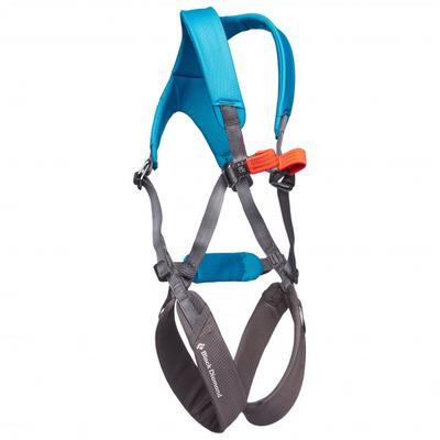 Black Diamond - Kid's Momentum Harness FL Body - Komplettgurt Gr One Size grau