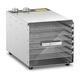 Royal Catering Professional Food Dehydrator Fruit Meat Veggies Dehydrator Machine 500W 6 Racks RCDA-500/23S (Stainless Steel, Inserts 29x29cm, 33-80°C, Timer 0-30h)