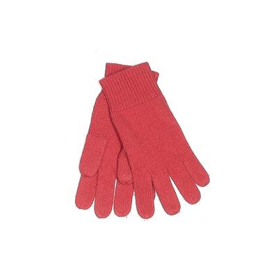 Gloves: Pink Solid Accessories
