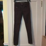American Eagle Outfitters Pants & Jumpsuits | American Eagle Jegging Size 0 Plum Skinny Pants | Color: Purple | Size: 0