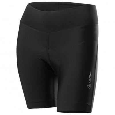 Löffler - Women's Bike-Hose Tour Extrakurz - Radhose Gr 42 schwarz