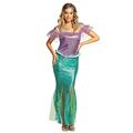 Boland - Kostüm Mermaid Princess, langes Kleid, für Damen, Meerjungfrau, Nixe, Unterwasserwelt, Verkleidung, Mottoparty, Karneval