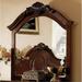 Charlton Home® Tesfai Dresser Mirror Wood in Brown/Red | 42.5 H x 41.25 W x 3.5 D in | Wayfair 06F132D4CB04417A8B7C394F090B0251