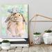 The Holiday Aisle® Bunny Bella Gallery Wrapped Canvas Decorative Accent Wood in Brown | 14 H x 11 W x 1.5 D in | Wayfair