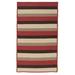 Brown/Gray 42 x 0.5 in Area Rug - Breakwater Bay Wilkesboro Striped Braided Red/Brown/Gray/White Indoor/Outdoor Area Rug | 42 W x 0.5 D in | Wayfair