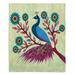 World Menagerie Northguard Peacock Throw Polyester | 68 W in | Wayfair 28196E17793E4375A4DFE26102610141