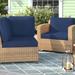 Sol 72 Outdoor™ Rochford 6 Piece Outdoor Cushion Set Acrylic in Blue | 4 H x 31.5 W in | Wayfair 270DB003DF5844E89DD15B5FD2340B3D