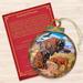 The Holiday Aisle® Tidaholm Buffalos Wooden Ball Ornament Wood in Brown | 5.5 H x 5 W x 0.25 D in | Wayfair DDB9A906819A45D0A136F8C7CE080A99
