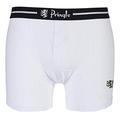 Pringle Classic Boxers White Medium (33-35 inches) (Pack of 4)