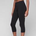 Athleta Pants & Jumpsuits | Athleta Crops Leggings | Color: Black | Size: M