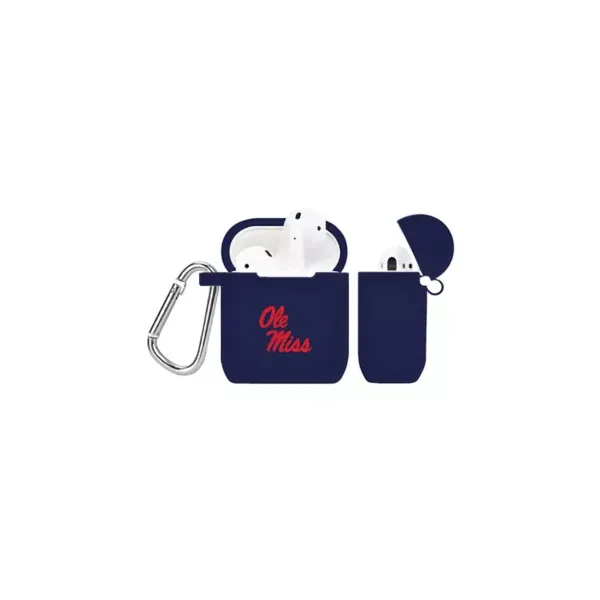 affinity-bands-ncaa-mississippi-rebels-airpod-case-cover,-navy-blue/