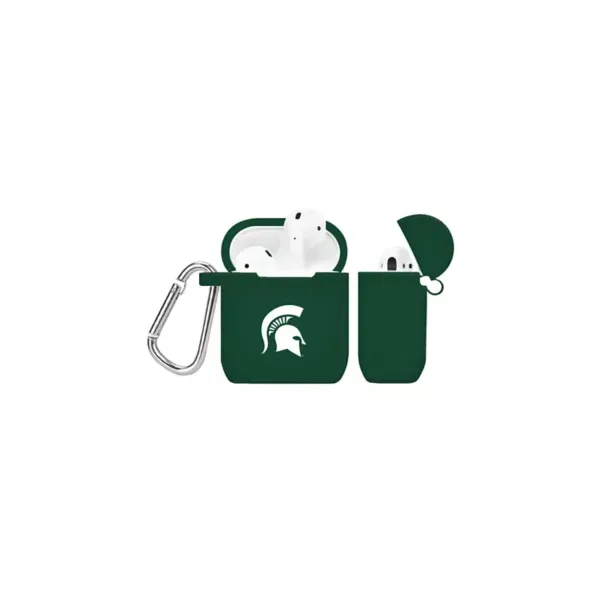 affinity-bands-ncaa-michigan-state-spartans-airpod-case-cover,-green/