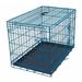 Tucker Murphy Pet™ Abeer Small Steel Folding Internet's Best Wire Dog Pet Crate in Blue/White | 24 H x 22.5 W x 36 D in | Wayfair