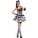 Rire Et Confetti – Ficsex008 – Kostüm für Erwachsene – Sexy Zebra Kleid