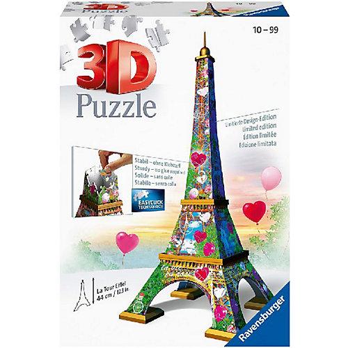 3D-Puzzle Eiffelturm Love Edition, 216 Teile