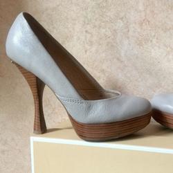 Michael Kors Shoes | $150 Euc Michael Kors 5.5 M Belinda Pumps Sexy | Color: Gray | Size: 5.5