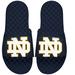 Men's ISlide Navy Notre Dame Fighting Irish Primary Blown Up Logo Slide Sandals