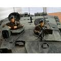 Big Boyz British tank crews figures x 2 for Heng Long Challenger II Chieftain tank 1/16 accessory part